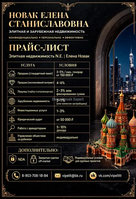 ID69 Прайс лист Зарубежная недвижимость ID69 Прайс лист Зарубежная недвижимость